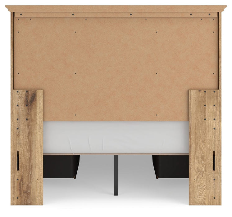 Makidern - Panel Storage Bed