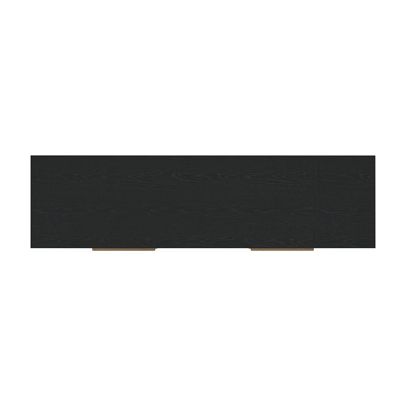 Kozmour - Six Drawer Dresser - Black / Brown