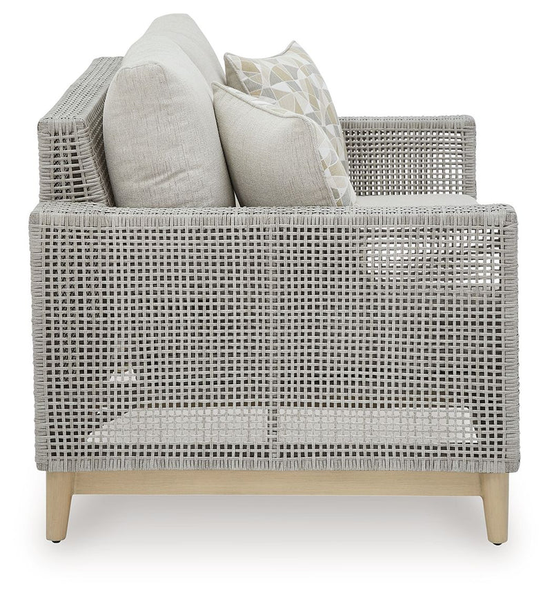 Seton Creek - 4 Pc. - Lounge Set - Gray