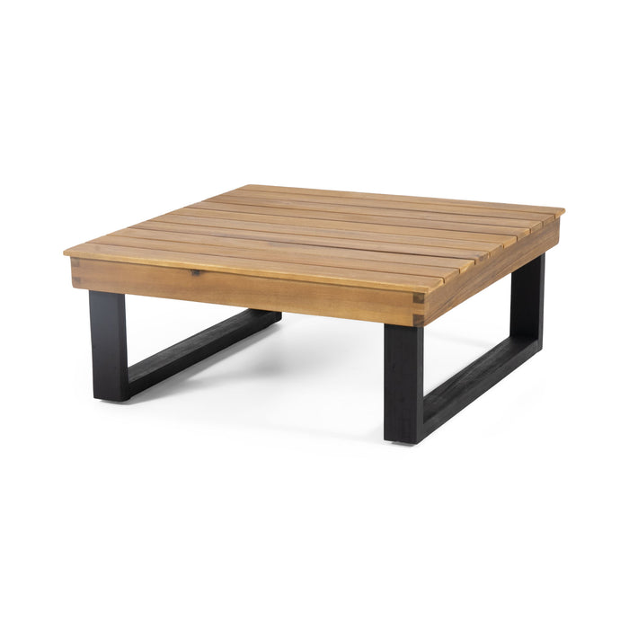 Sebastian - Corner Chair, Coffee Table - Beige