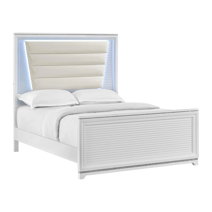 Denmark UPH Bed with Lights