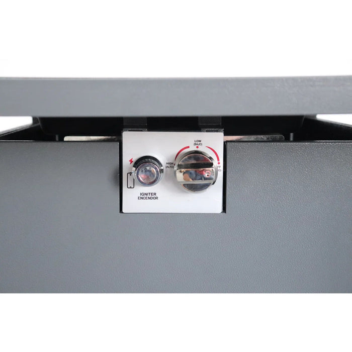 Fire Pit For Outdoor Home Garden Backyard Fireplace - Gray