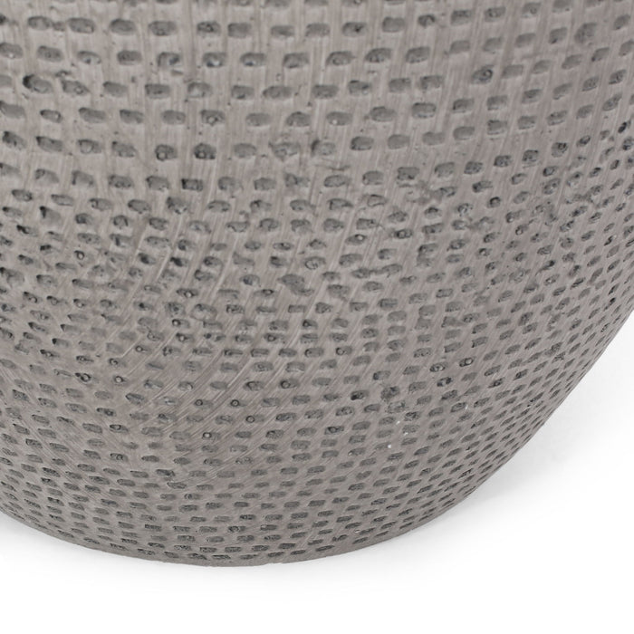 Outdoor Lightweight Concrete, Side Table - Natural
