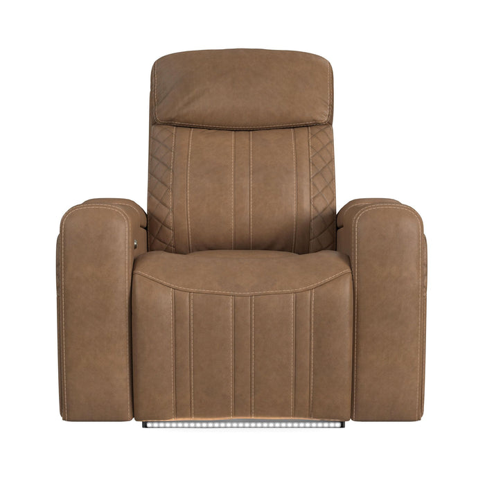 Side Kick - Recliner With Cupholders And White Led Light - Simba Saddle
