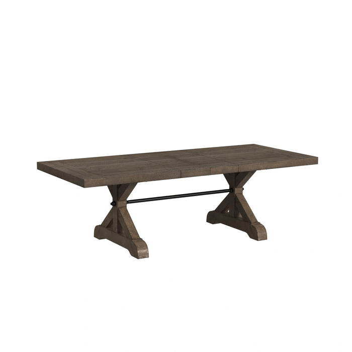 Yellowstone Dining Set in Medium Brown