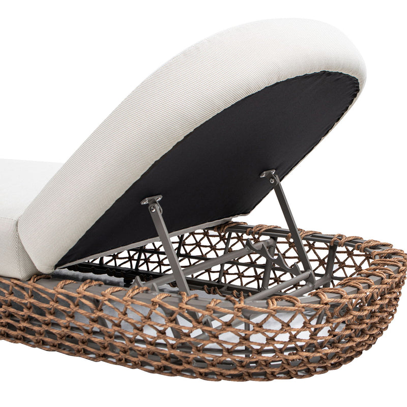 Willow - Sunbrella Upholstered Patio Lounger