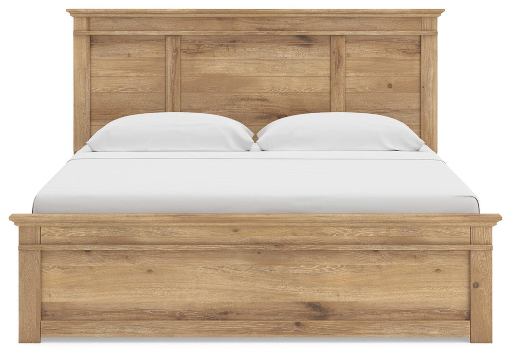 Makidern - Panel Storage Bed