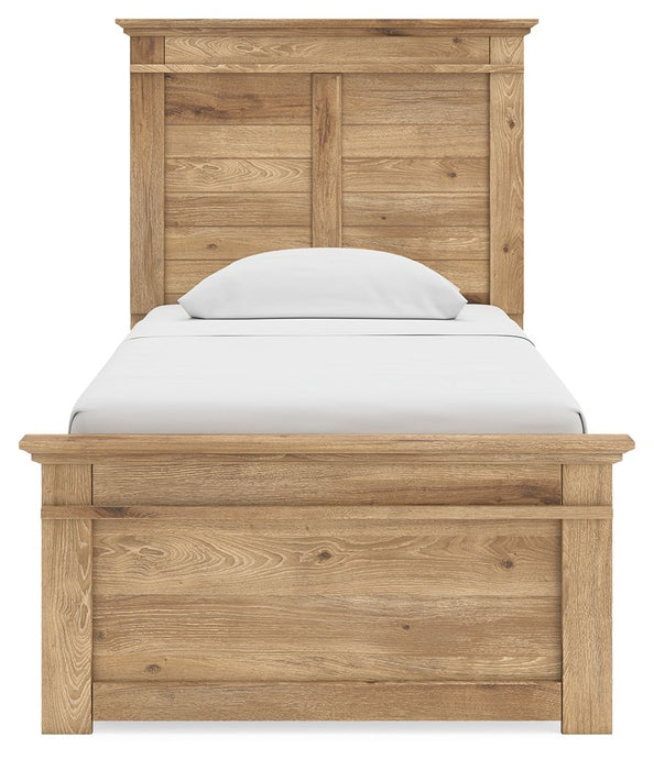 Makidern - Panel Storage Bed