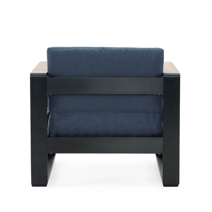 Giovanna - Club Chair Set With Aluminum Frame
