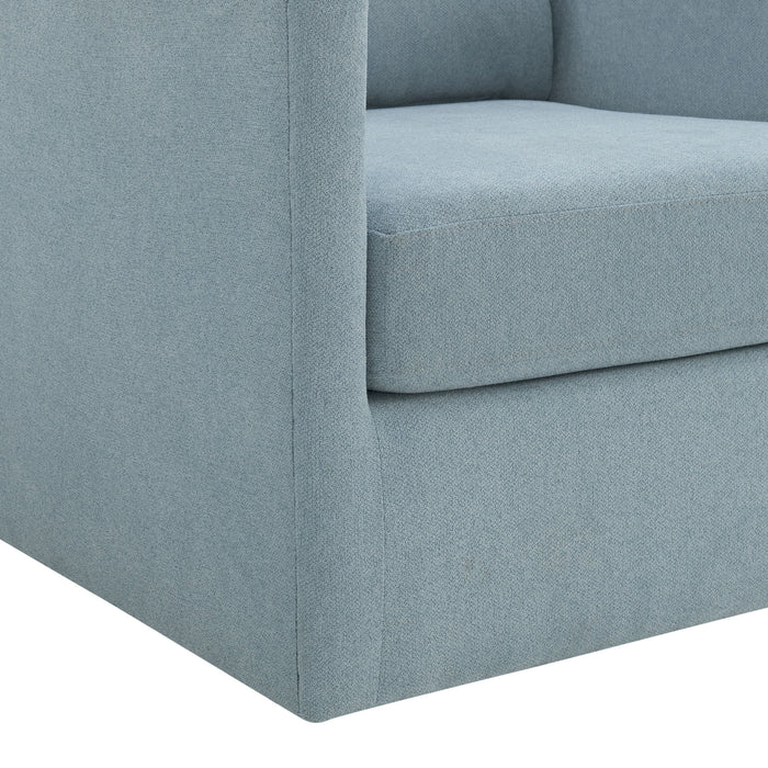 Acacia - Swivel Chair - Freya Light Blue