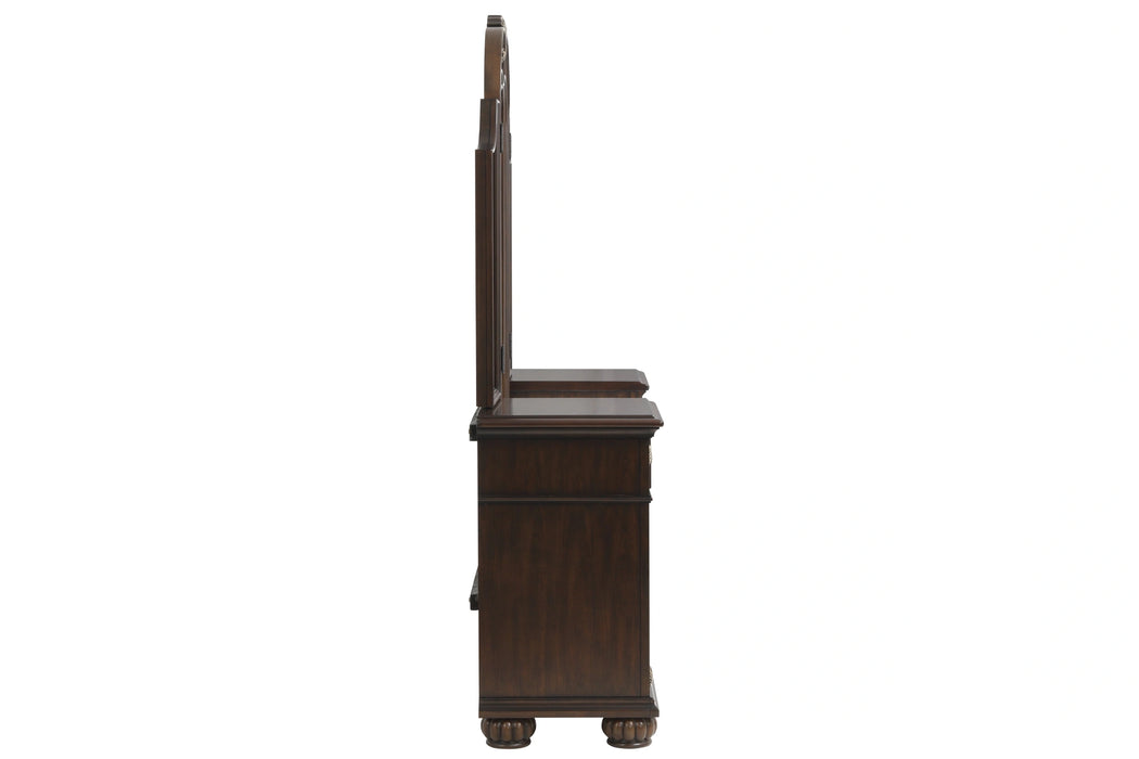 Maximus Vanity Table Mirror-Madeira