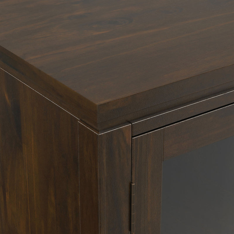 Cosmopolitan - Wide TV Media Stand - Mahogany Brown