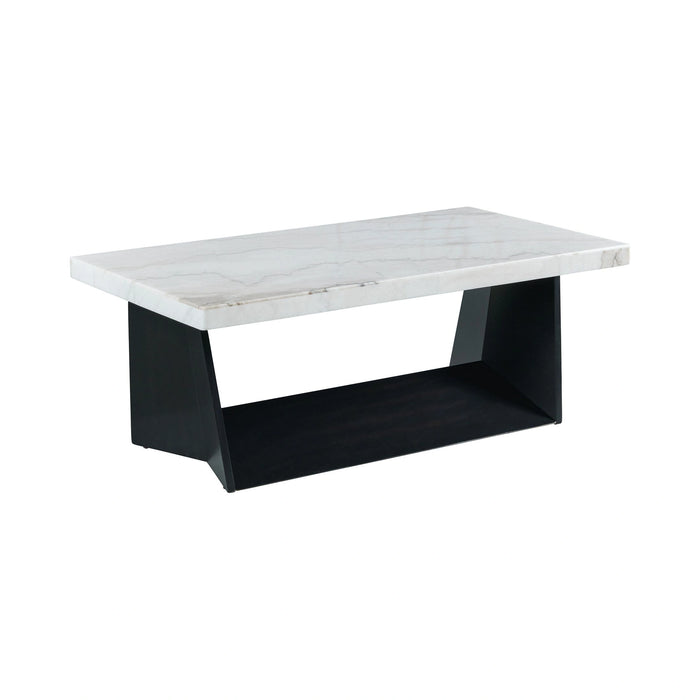 Beckley Coffee Table Complete in Marble Top