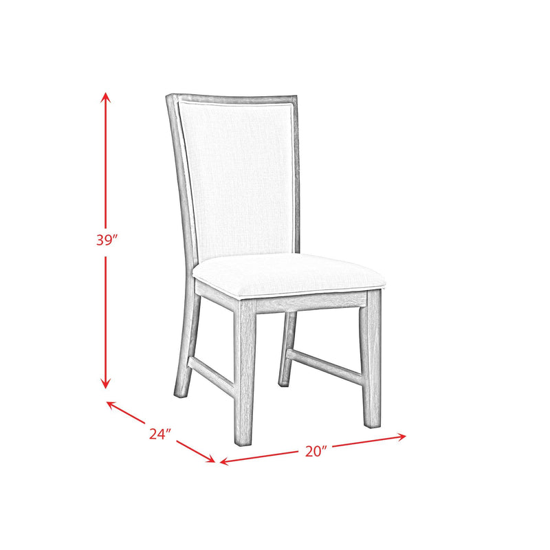 Grady - Slat Back Side Chair (Set of 2) - Dark Walnut