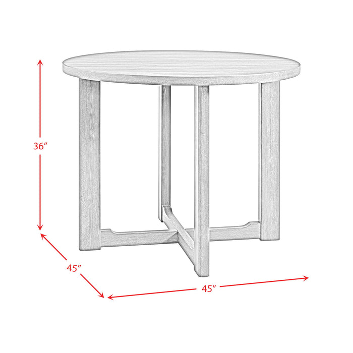 Wakefield - 5 Piece Counter Set (Table And 4 Chairs) - Espresso