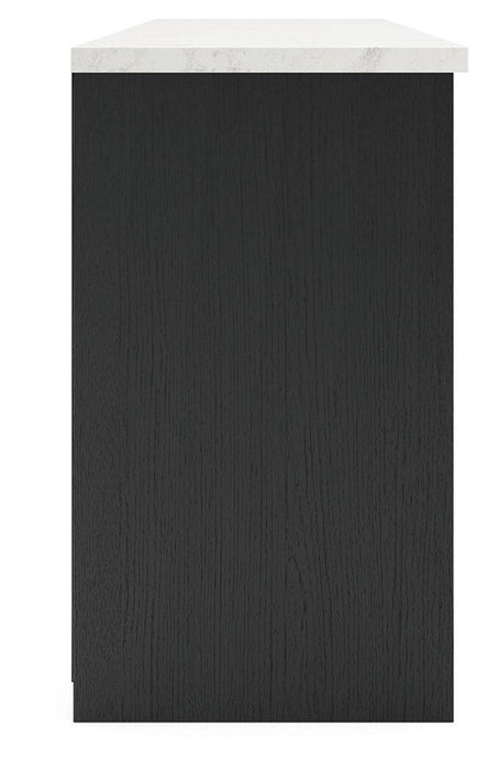 Cadmori - TV Stand With Fireplace Option