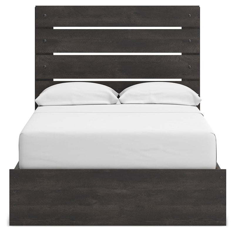 Hollivern - Panel Storage Bed