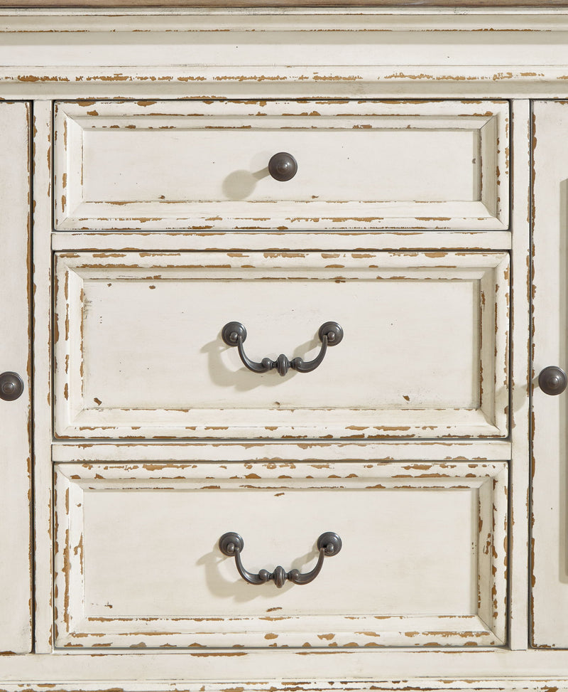 Realyn - Dining Room Server - Chipped White