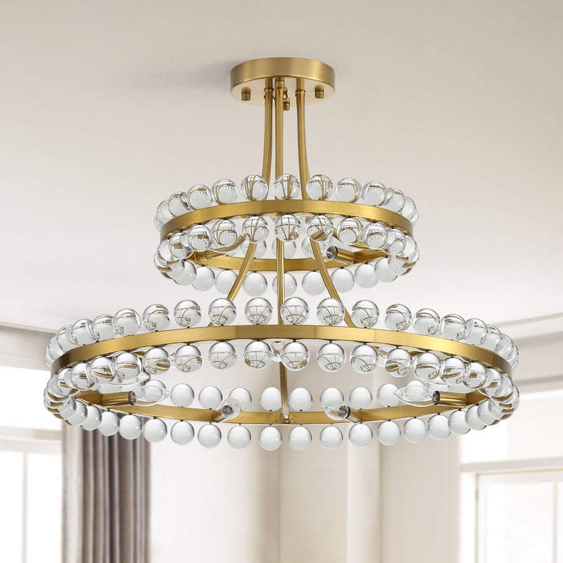 Chandelier, Pendant Light With E12 Sockets