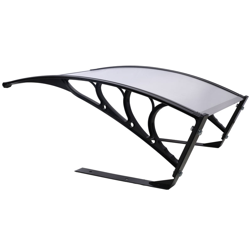 Weather Resistant Polycarbonate Canopy Outdoor Shade Cover For Robotic Lawn Mowers - Black