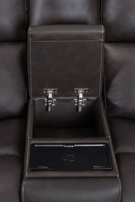 Easton - Zero Gravity Power Reclining Tilt Console Loveseat P3