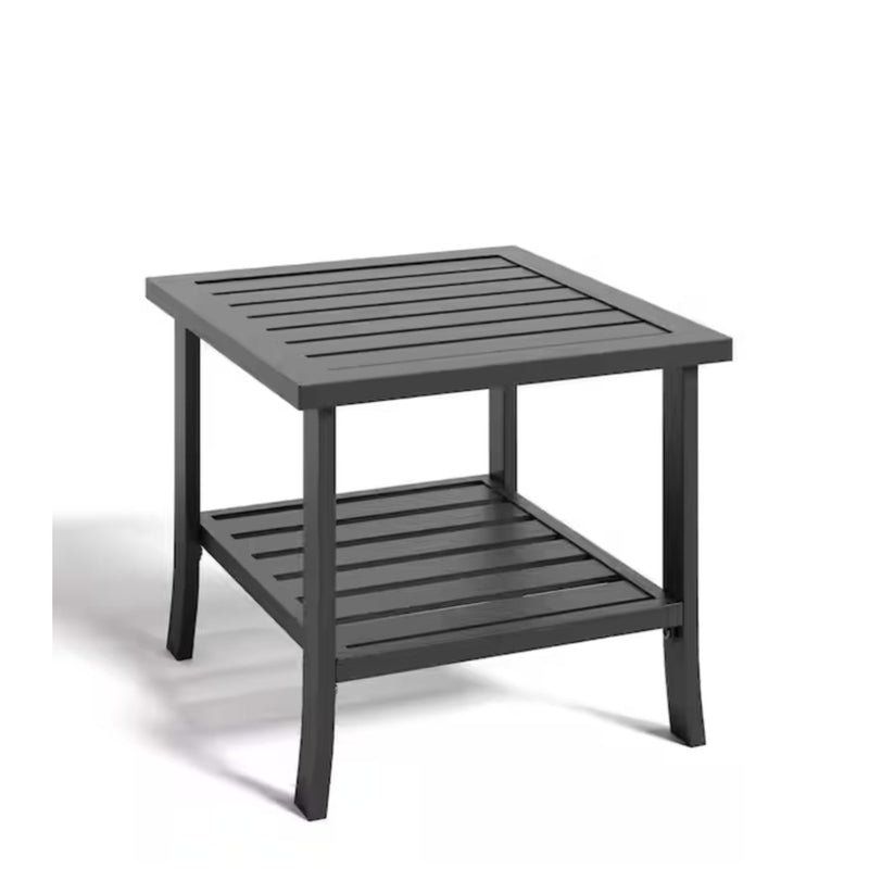 Patio Furniture Set, Coffee Table And Cushions For Backyard