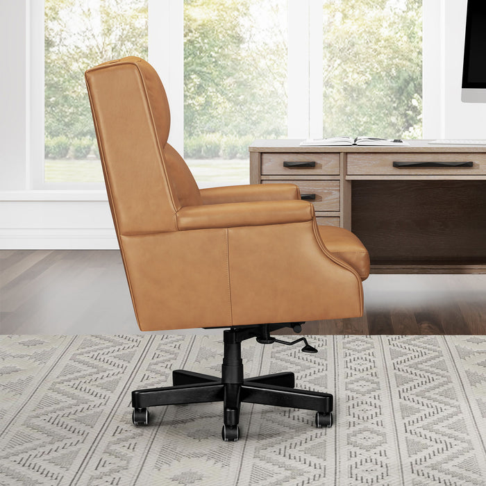 Dc132 - Leather Desk Chair