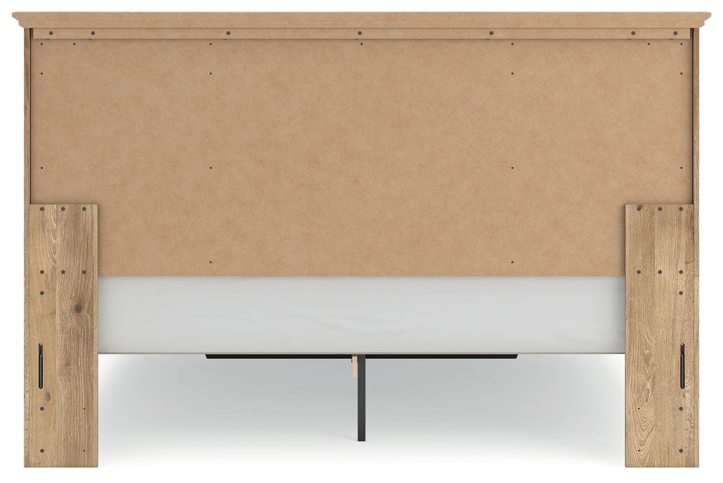 Makidern - Panel Storage Bed