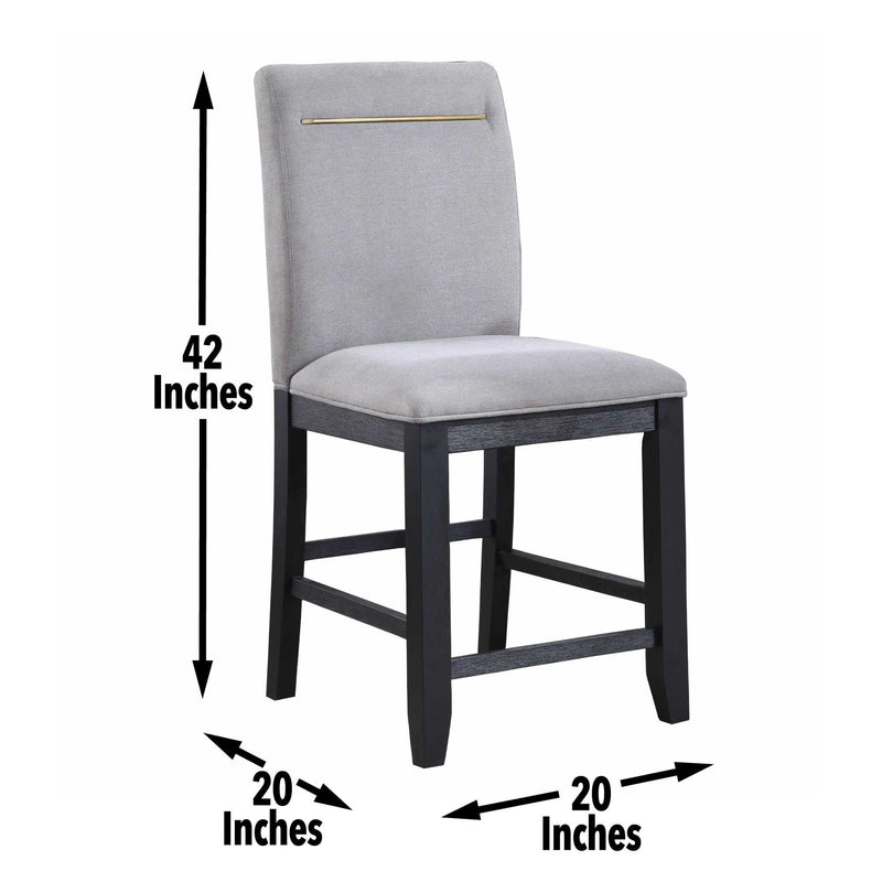 Yves - Counter Chair - Light Gray