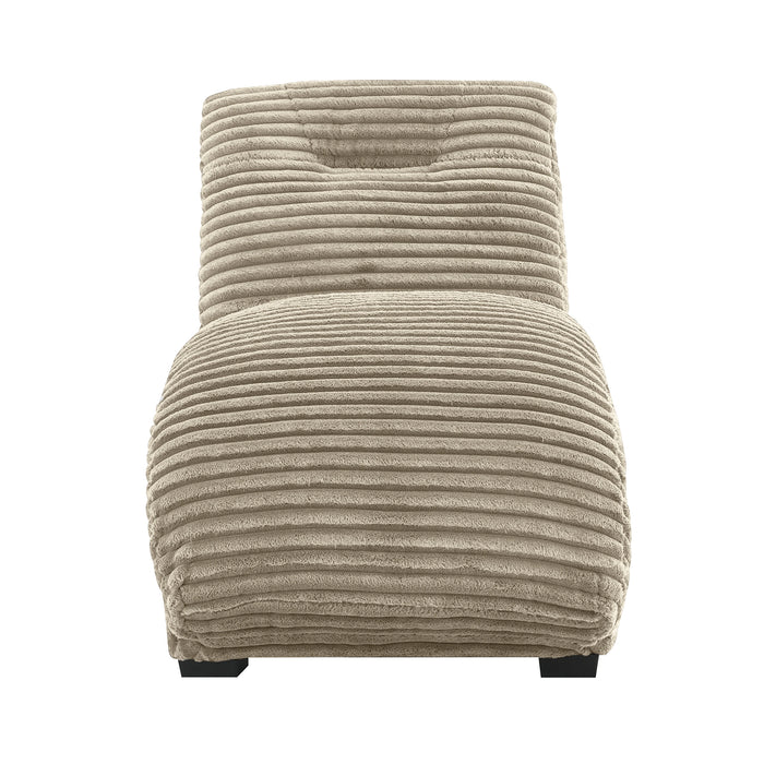 Dominick II Chaise in Masis Taupe
