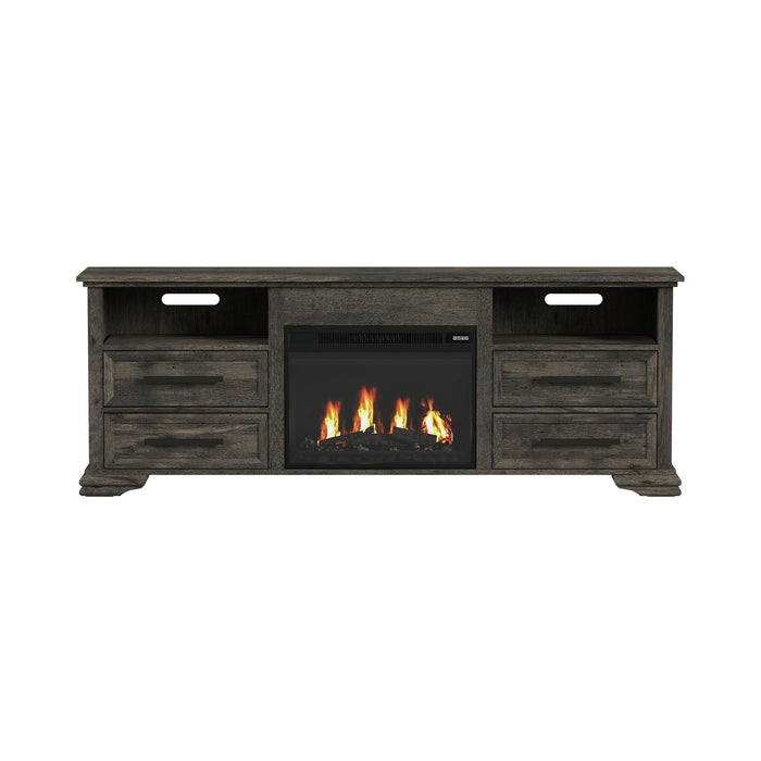 Park Ridge TV Console in Charcoal