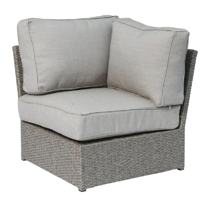 Patio 12 Piece Outdoor Seating Group With Cushions - Gray Mix