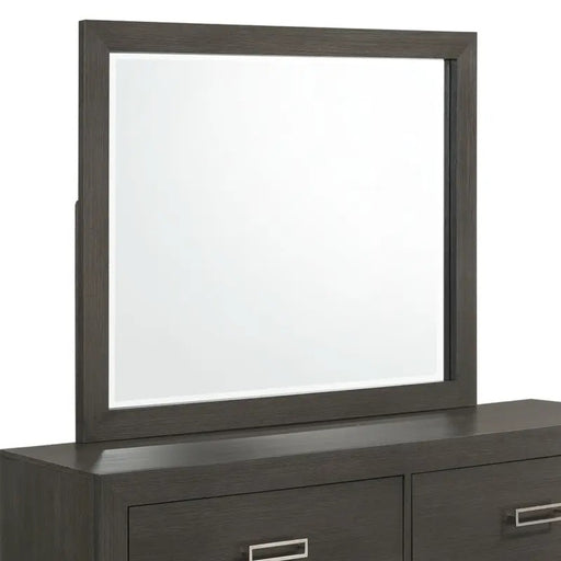 Elements International Sasha Mirror in Charcoal image