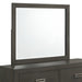 Elements International Sasha Mirror in Charcoal image