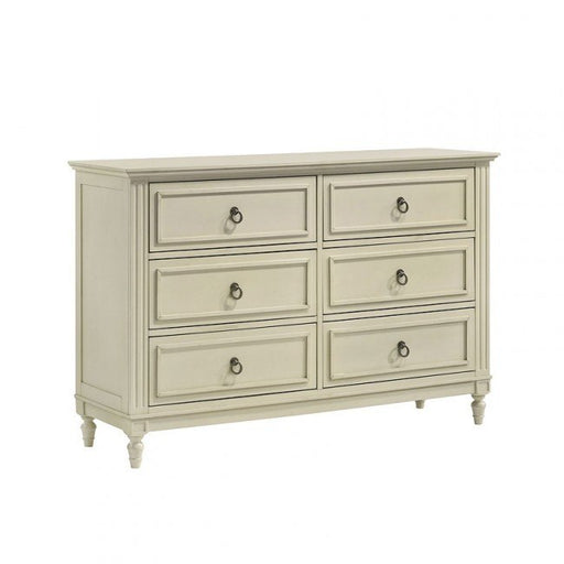Elements International Gianna Youth Dresser in White image