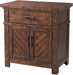 Elements International Jax Nightstand in Warm Smokey Walnut image