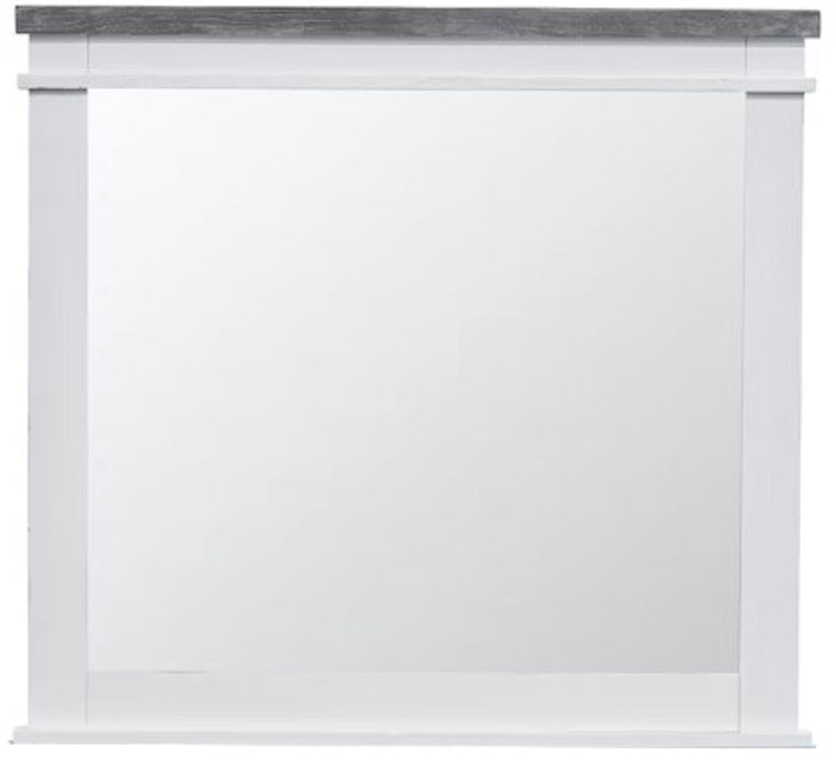 Elements International Madison Mirror in White image