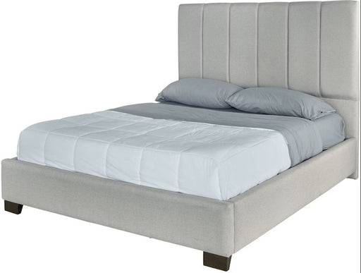 Elements International Magnum King Panel Bed in Grey image
